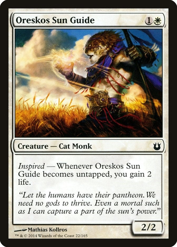 Image for Oreskos Sun Guide (22) [Born of the Gods] - Magic: The Gathering