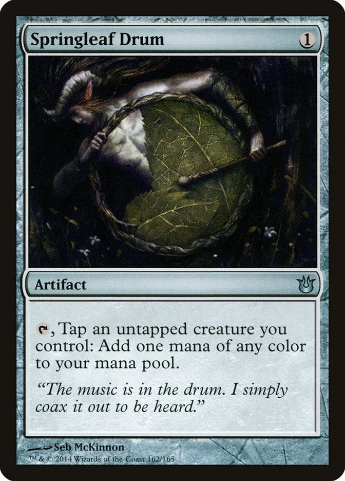 Image for Springleaf Drum (162) [Born of the Gods] - Magic: The Gathering