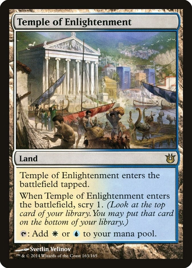 Image for Temple of Enlightenment (163) [Born of the Gods] - Magic: The Gathering