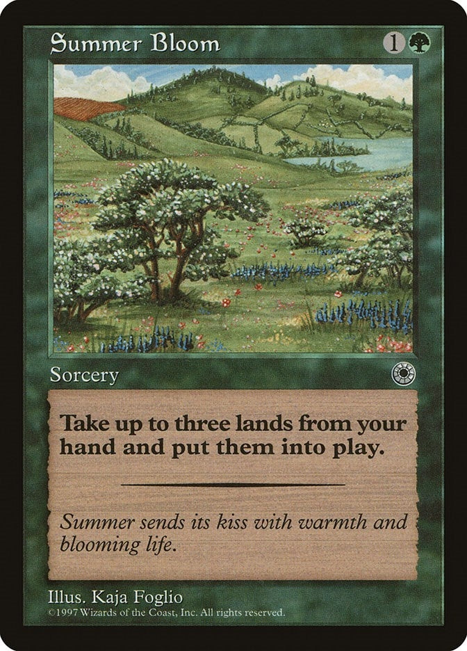 Image for Summer Bloom [Portal] - Magic: The Gathering
