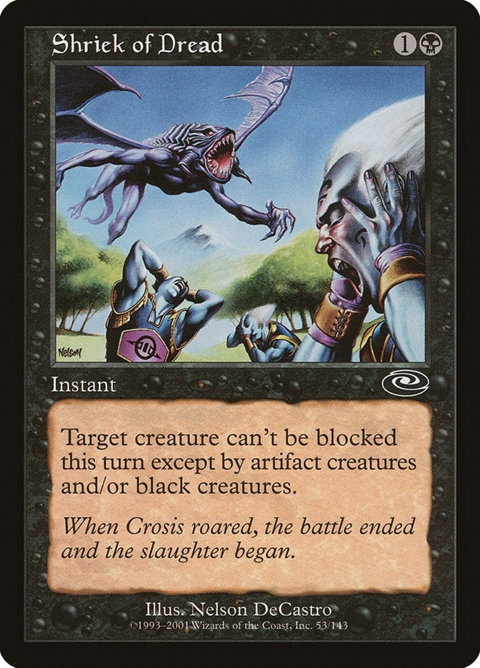 Image for Shriek of Dread (53) [Planeshift] - Magic: The Gathering