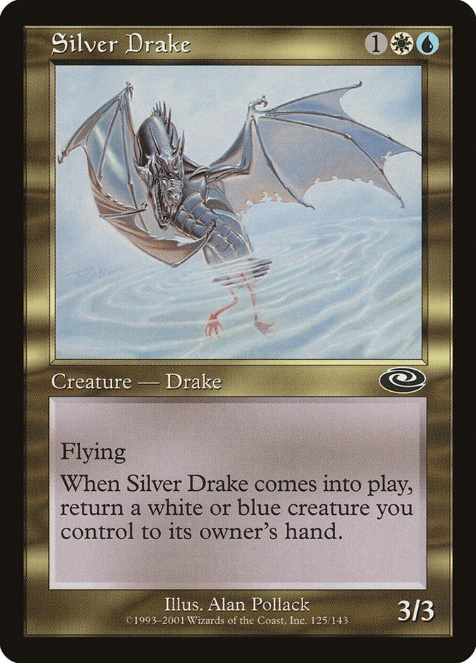 Image for Silver Drake (125) [Planeshift] - Magic: The Gathering