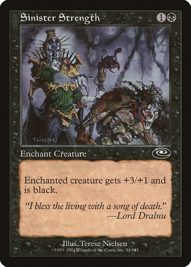 Image for Sinister Strength (54) [Planeshift] - Magic: The Gathering