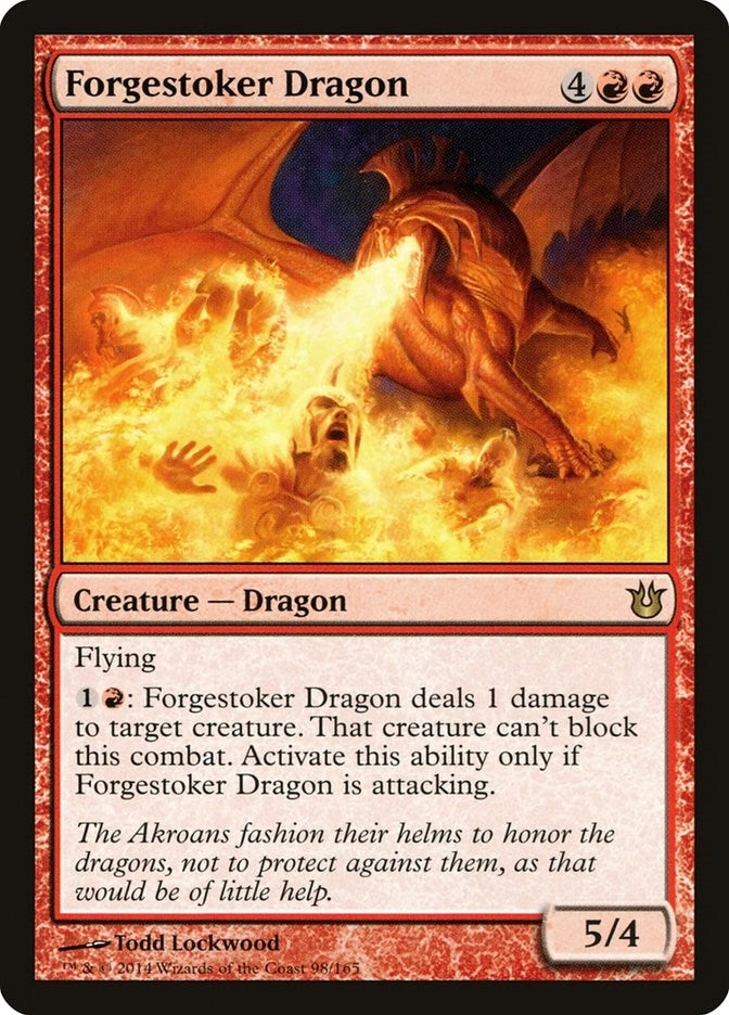 Image for Forgestoker Dragon (98) [Born of the Gods] - Magic: The Gathering