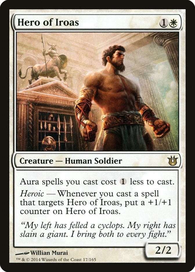 Image for Hero of Iroas (17) [Born of the Gods] - Magic: The Gathering