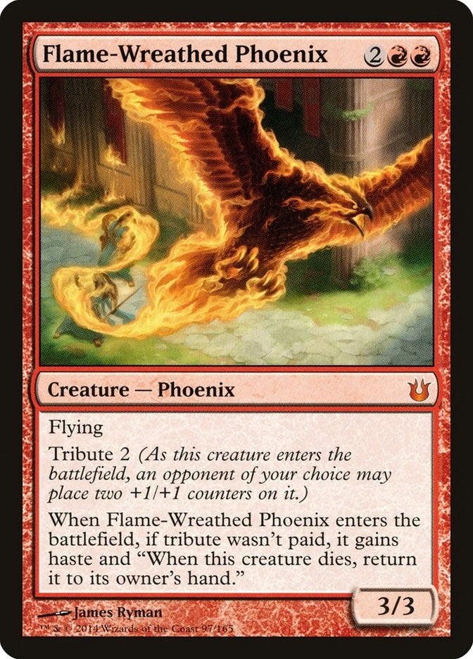 Image for Flame-Wreathed Phoenix (97) [Born of the Gods] - Magic: The Gathering