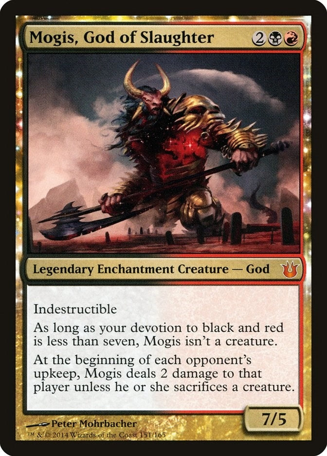 Image for Mogis, God of Slaughter (151) [Born of the Gods] - Magic: The Gathering