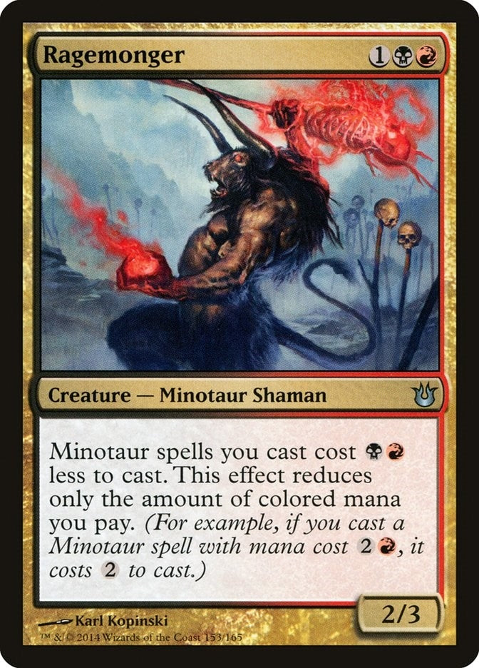 Image for Ragemonger (153) [Born of the Gods] - Magic: The Gathering