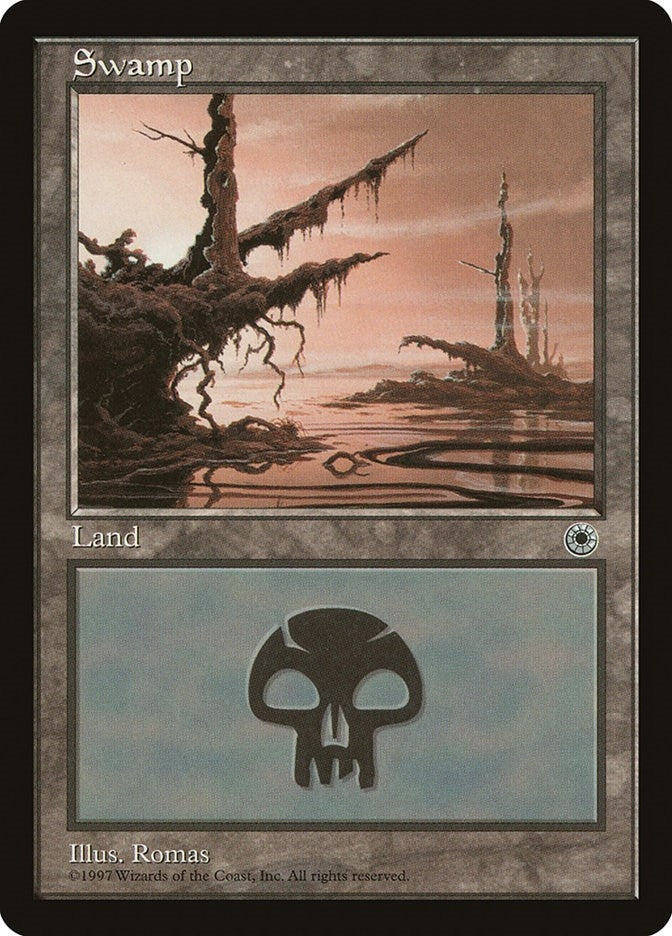 Image for Swamp (Hanging Moss) [Portal] - Magic: The Gathering
