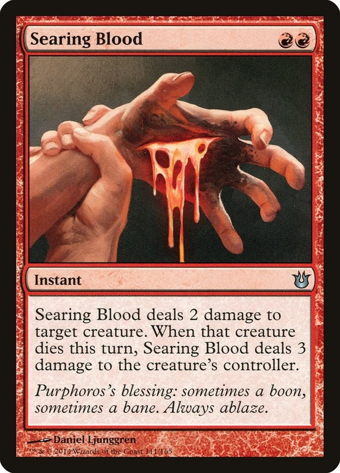 Image for Searing Blood (111) [Born of the Gods] - Magic: The Gathering
