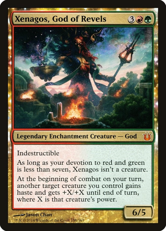 Image for Xenagos, God of Revels (156) [Born of the Gods] - Magic: The Gathering
