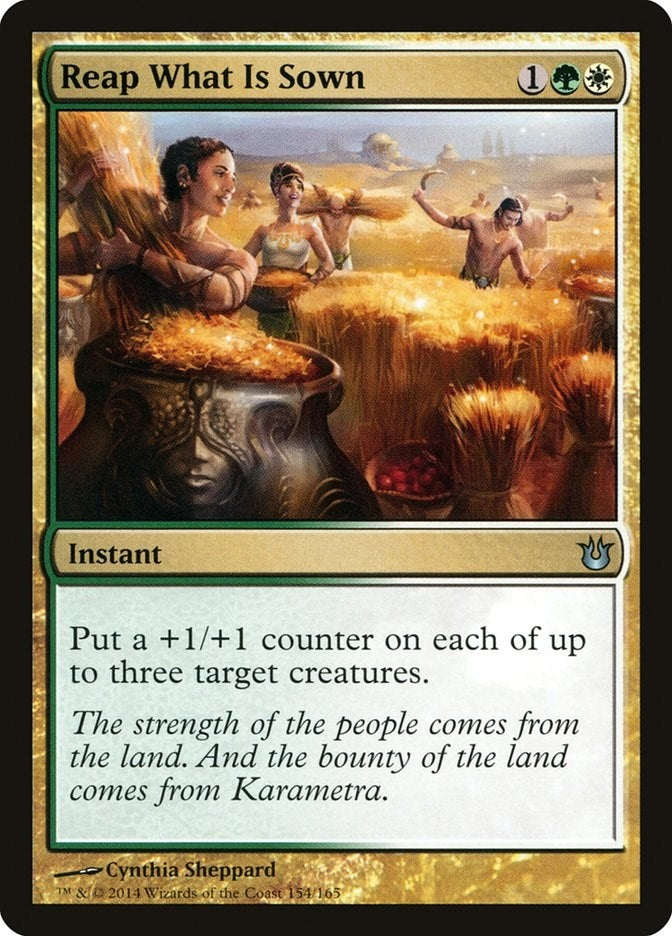 Image for Reap What Is Sown (154) [Born of the Gods] - Magic: The Gathering