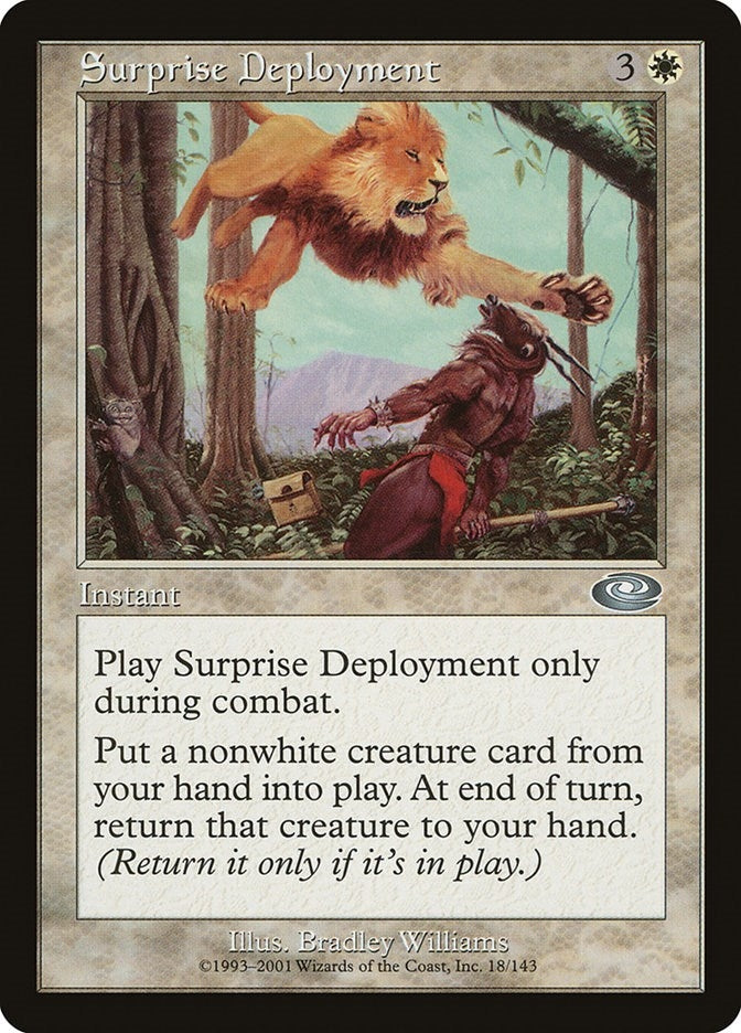Image for Surprise Deployment (18) [Planeshift] - Magic: The Gathering