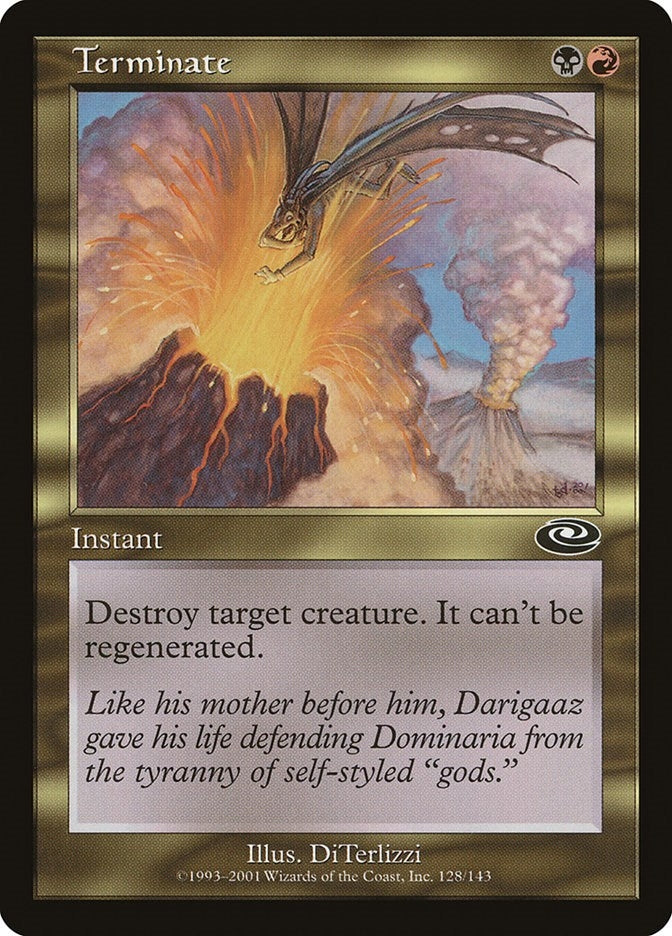 Image for Terminate (128) [Planeshift] - Magic: The Gathering