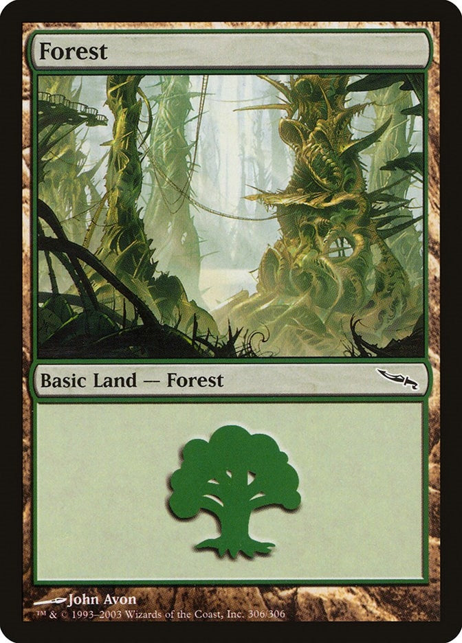 Image for Forest (306) (306) [Mirrodin] - Magic: The Gathering