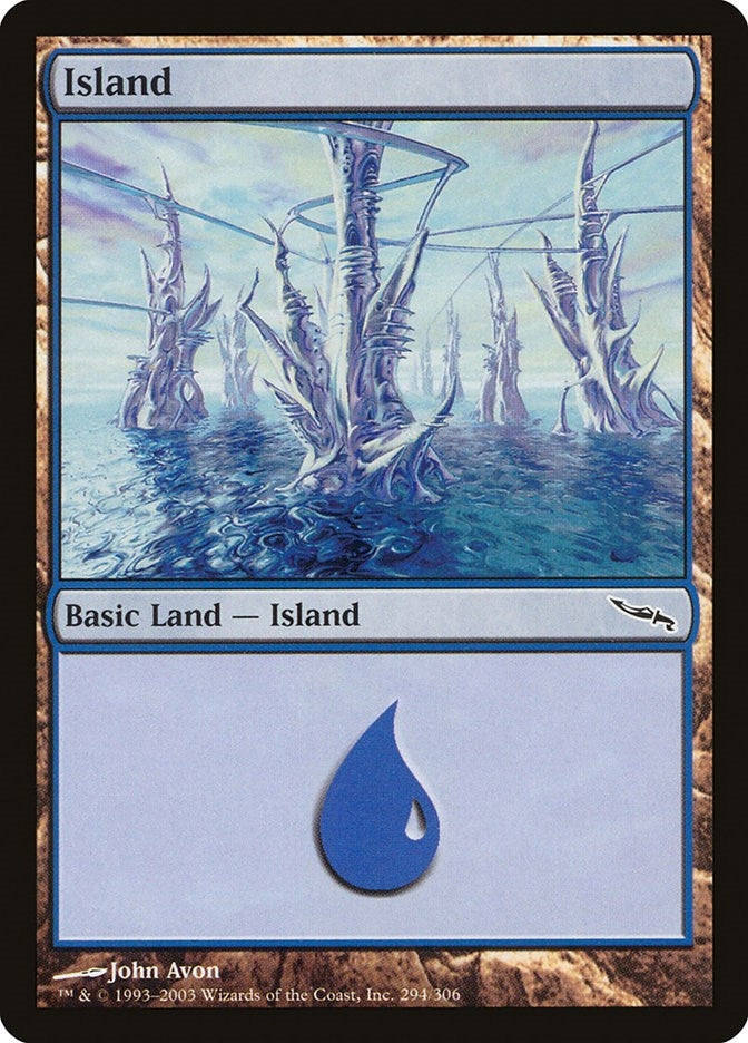 Image for Island (294) (294) [Mirrodin] - Magic: The Gathering