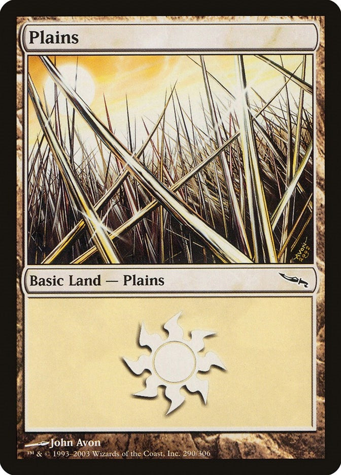 Image for Plains (290) (290) [Mirrodin] - Magic: The Gathering