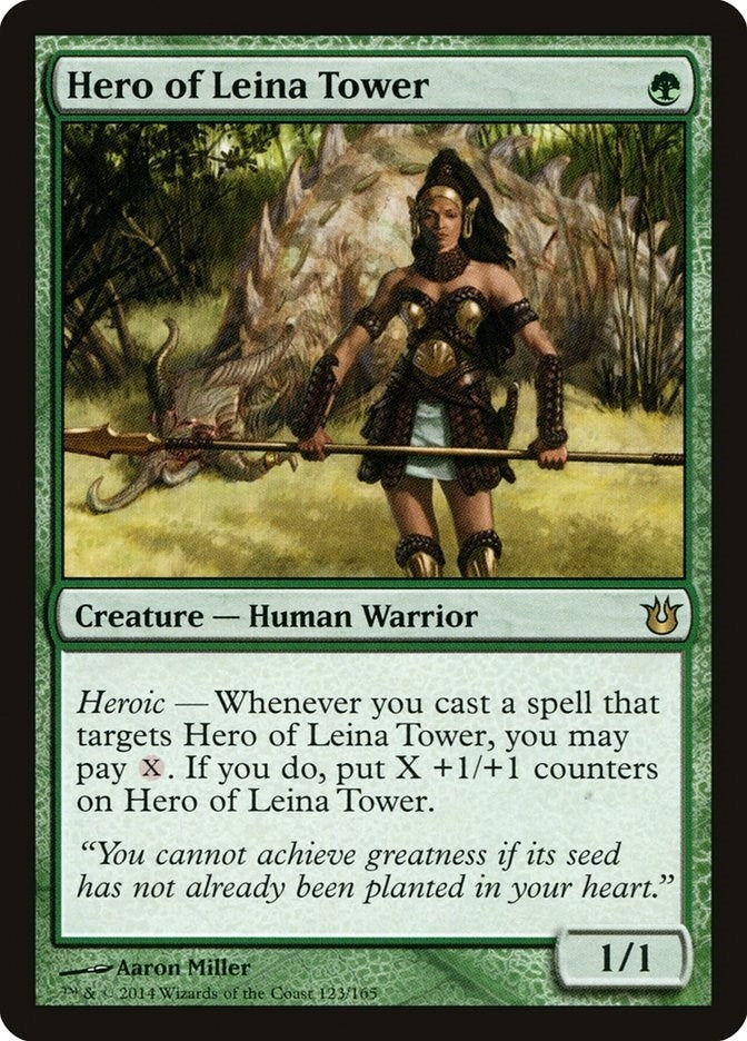 Image for Hero of Leina Tower (123) [Born of the Gods] - Magic: The Gathering