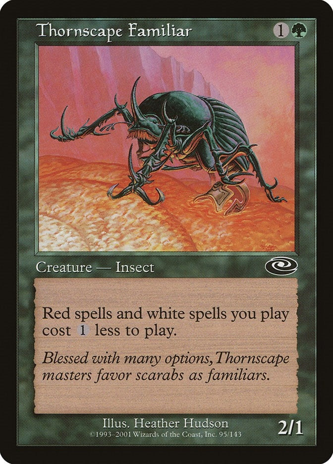 Image for Thornscape Familiar (95) [Planeshift] - Magic: The Gathering