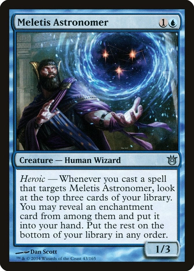 Image for Meletis Astronomer (43) [Born of the Gods] - Magic: The Gathering
