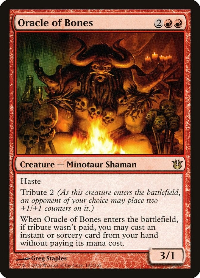 Image for Oracle of Bones (103) [Born of the Gods] - Magic: The Gathering