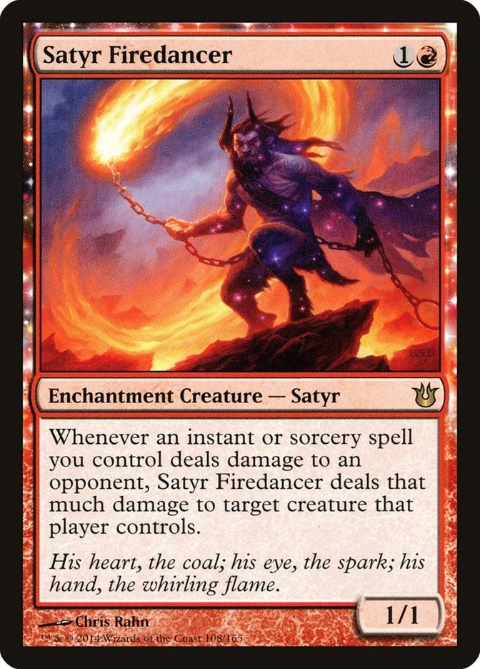 Image for Satyr Firedancer (108) [Born of the Gods] - Magic: The Gathering
