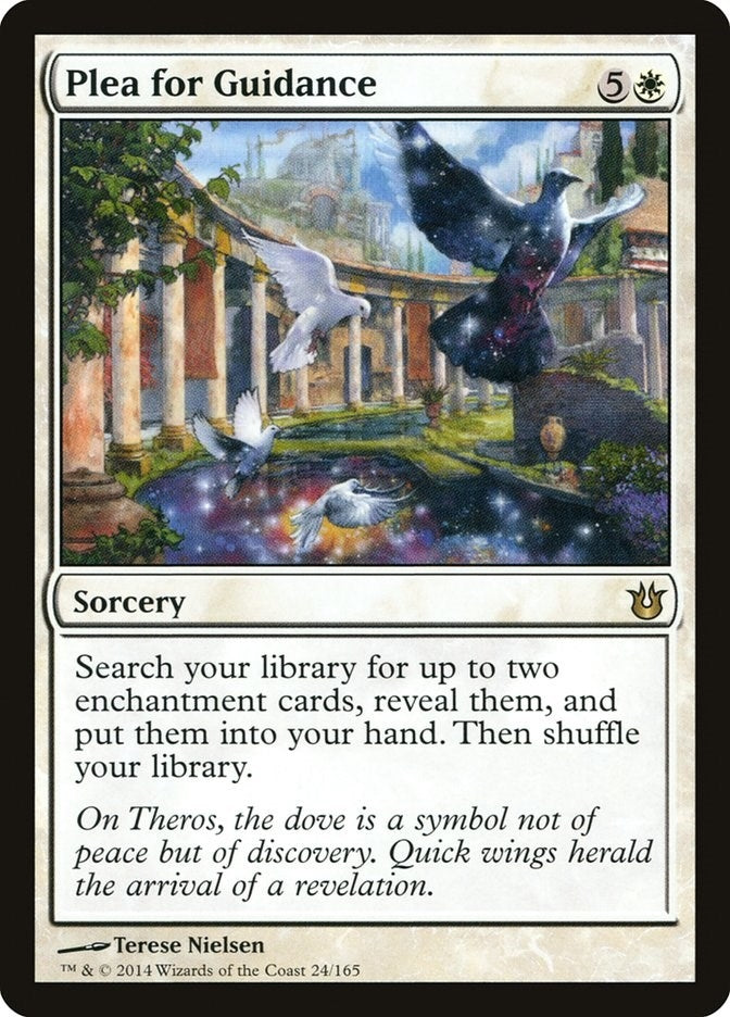 Image for Plea for Guidance (24) [Born of the Gods] - Magic: The Gathering