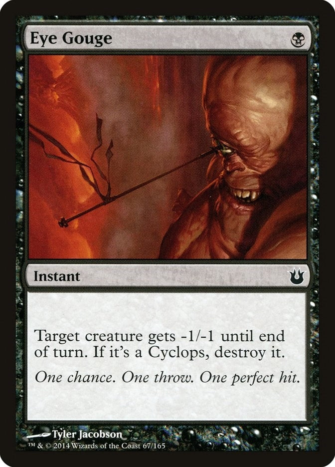 Image for Eye Gouge (67) [Born of the Gods] - Magic: The Gathering