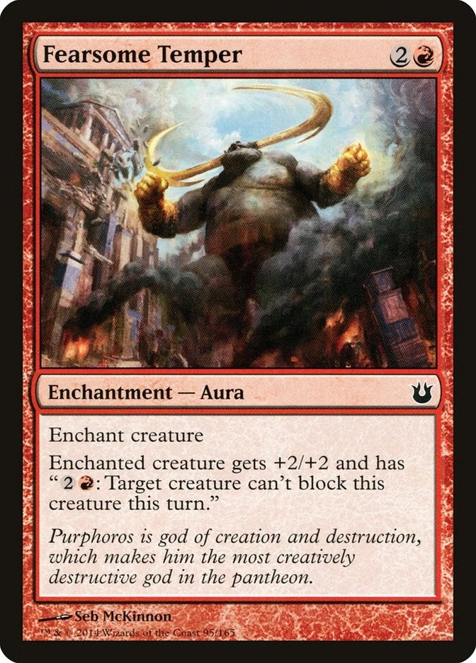 Fearsome Temper (95) [Born of the Gods]