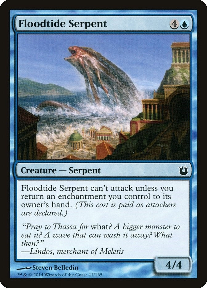 Image for Floodtide Serpent (41) [Born of the Gods] - Magic: The Gathering