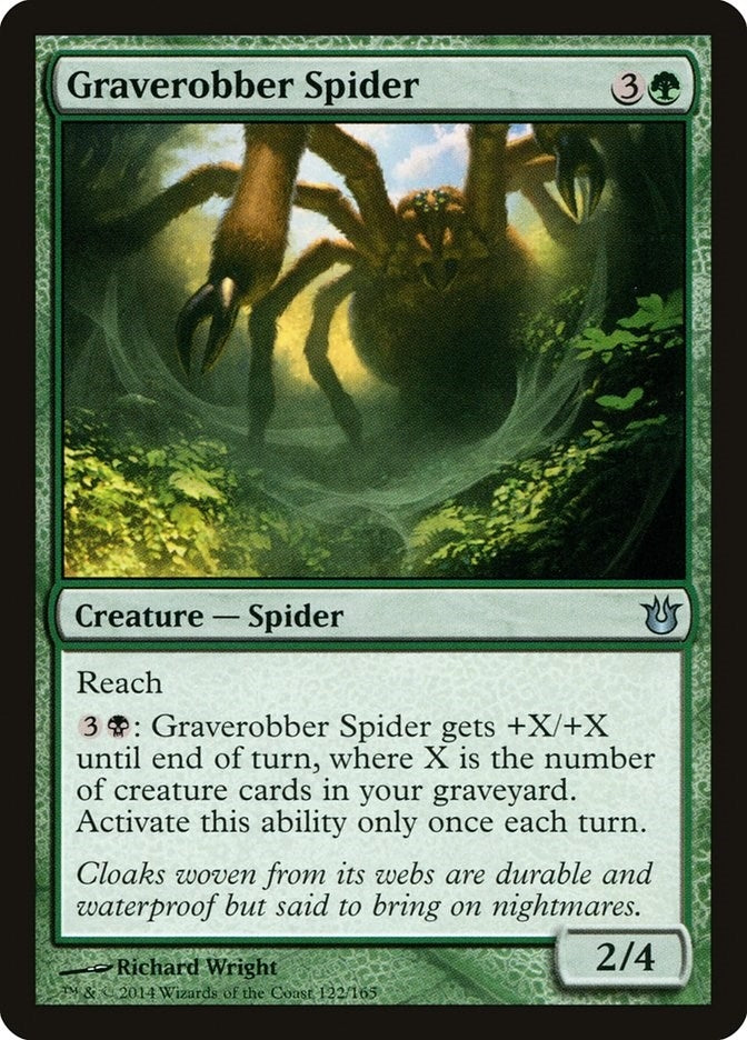Image for Graverobber Spider (122) [Born of the Gods] - Magic: The Gathering