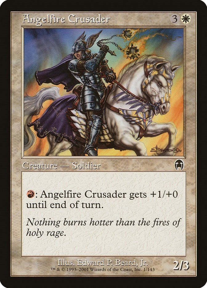 Image for Angelfire Crusader (1) [Apocalypse] - Magic: The Gathering