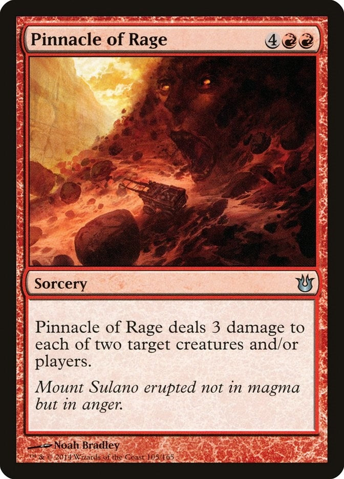 Image for Pinnacle of Rage (105) [Born of the Gods] - Magic: The Gathering
