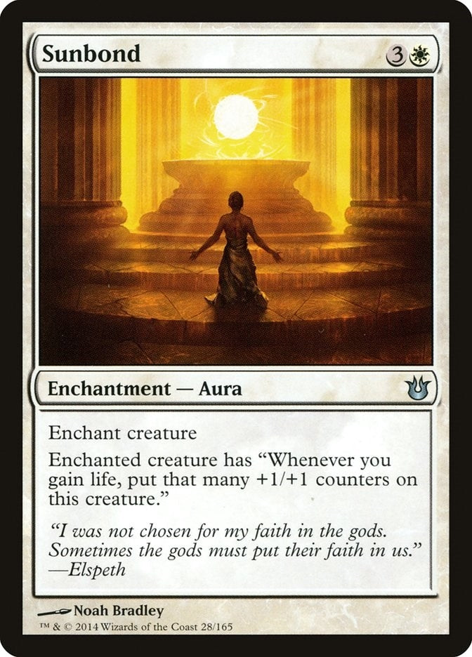 Image for Sunbond (28) [Born of the Gods] - Magic: The Gathering