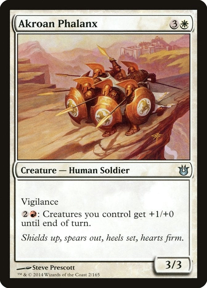 Image for Akroan Phalanx (2) [Born of the Gods] - Magic: The Gathering