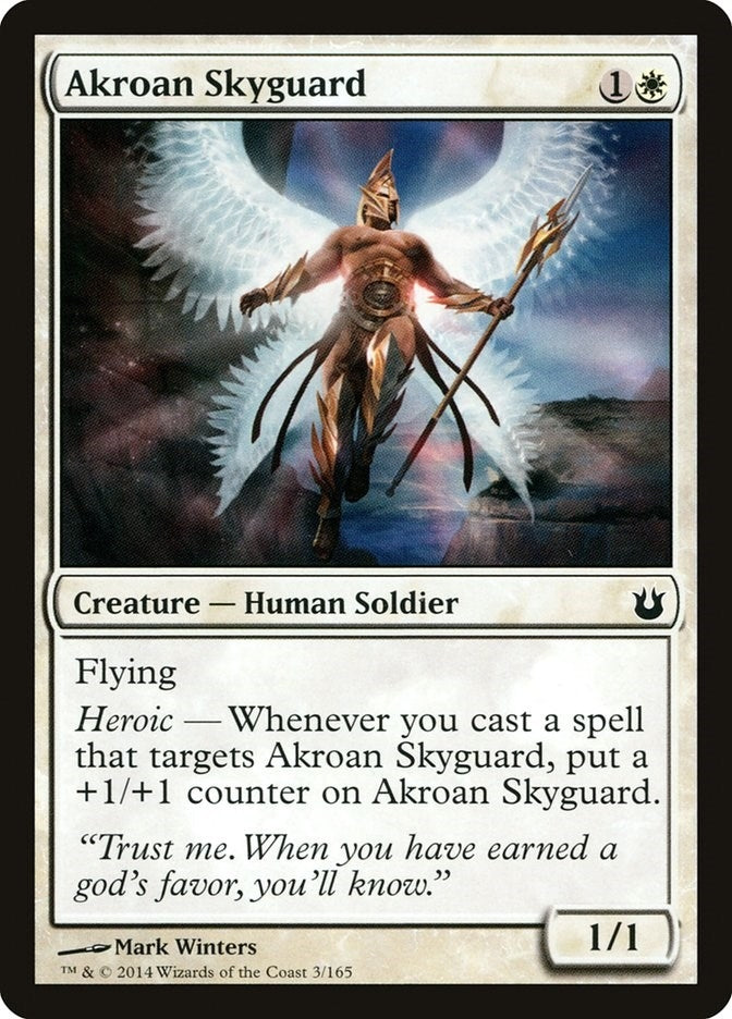 Image for Akroan Skyguard (3) [Born of the Gods] - Magic: The Gathering
