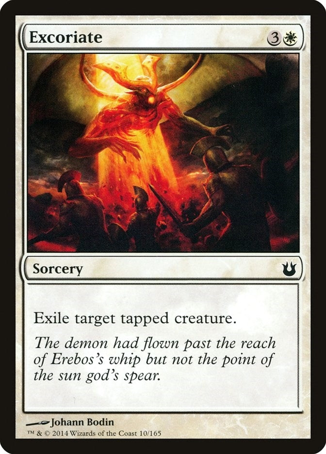 Image for Excoriate (10) [Born of the Gods] - Magic: The Gathering