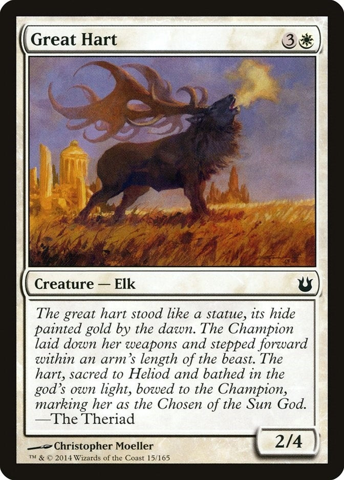 Image for Great Hart (15) [Born of the Gods] - Magic: The Gathering