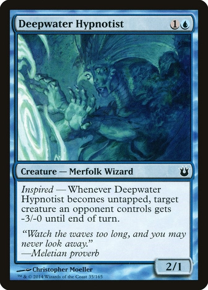 Image for Deepwater Hypnotist (35) [Born of the Gods] - Magic: The Gathering