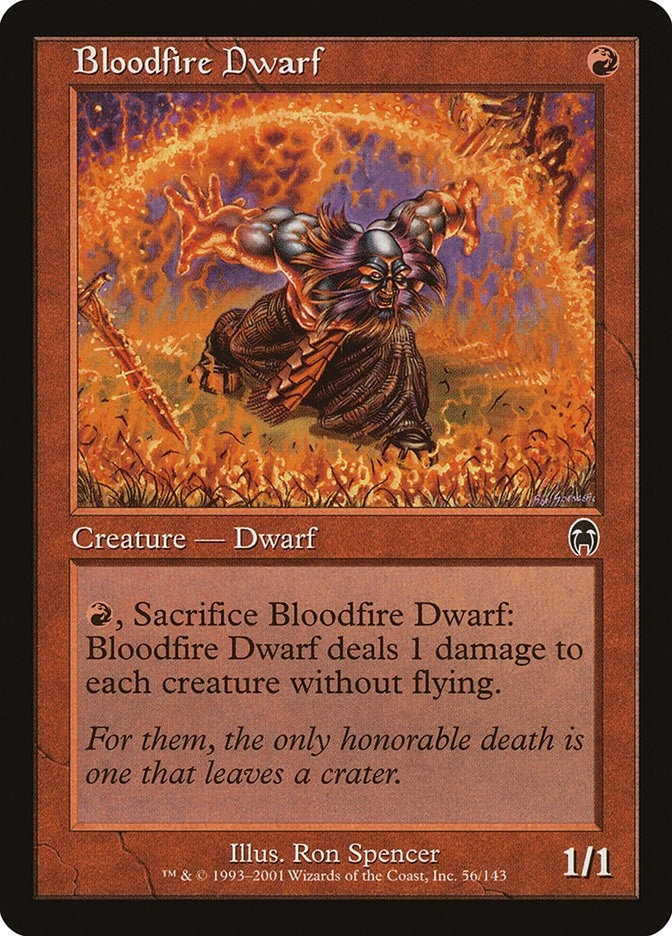 Image for Bloodfire Dwarf (56) [Apocalypse] - Magic: The Gathering