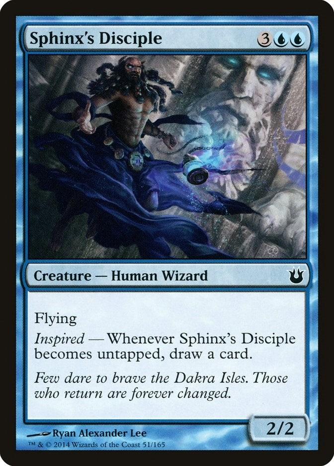 Image for Sphinx's Disciple (51) [Born of the Gods] - Magic: The Gathering