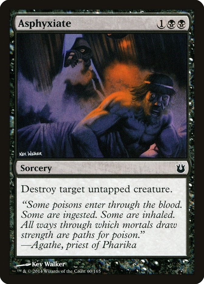 Image for Asphyxiate (60) [Born of the Gods] - Magic: The Gathering