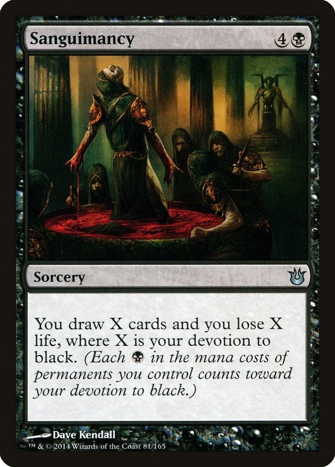 Image for Sanguimancy (81) [Born of the Gods] - Magic: The Gathering