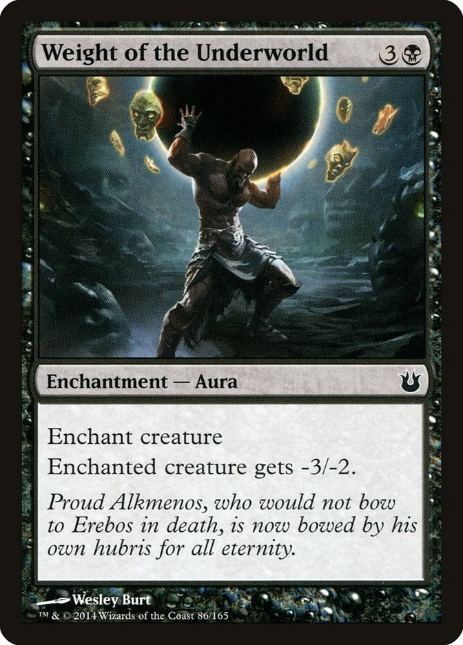 Image for Weight of the Underworld (86) [Born of the Gods] - Magic: The Gathering
