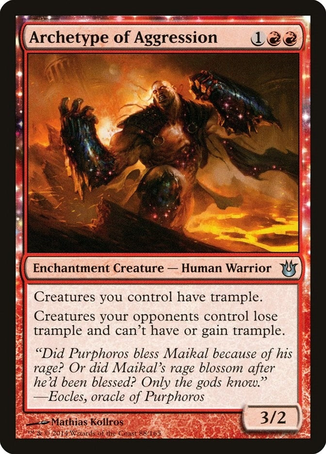 Image for Archetype of Aggression (88) [Born of the Gods] - Magic: The Gathering