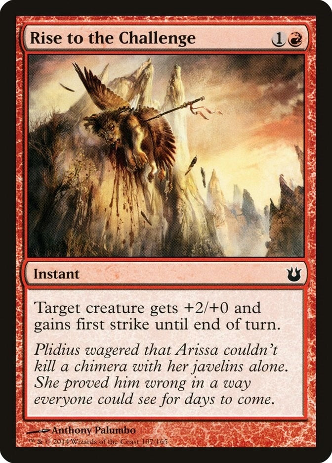 Image for Rise to the Challenge (107) [Born of the Gods] - Magic: The Gathering