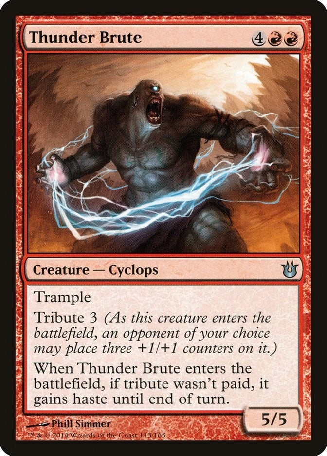 Image for Thunder Brute (113) [Born of the Gods] - Magic: The Gathering