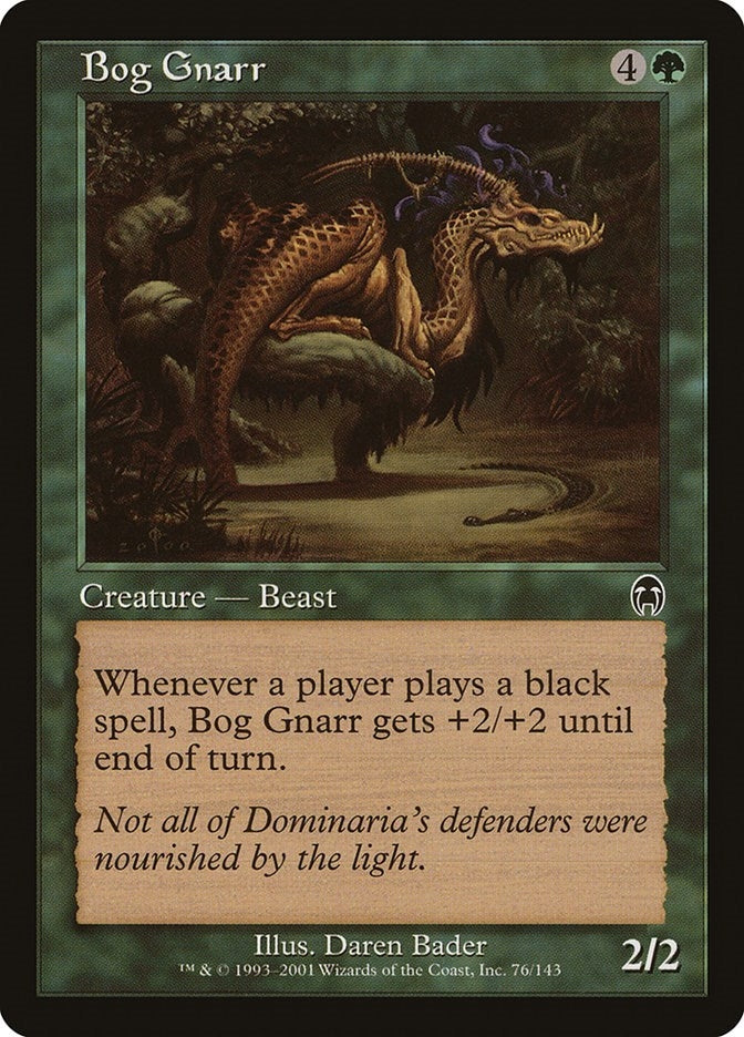 Image for Bog Gnarr (76) [Apocalypse] - Magic: The Gathering