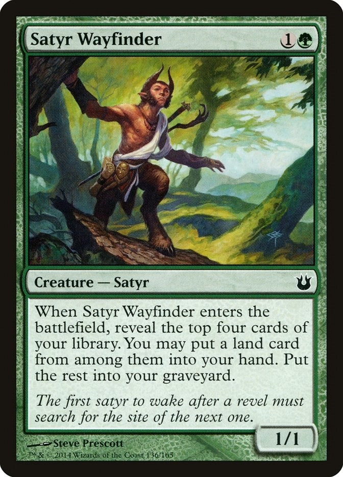 Image for Satyr Wayfinder (136) [Born of the Gods] - Magic: The Gathering