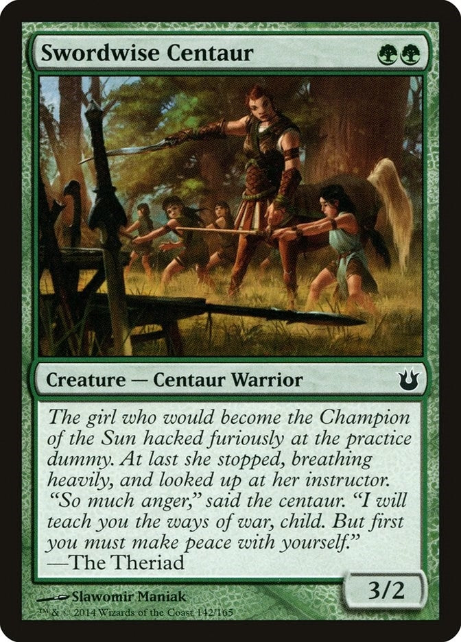 Image for Swordwise Centaur (142) [Born of the Gods] - Magic: The Gathering